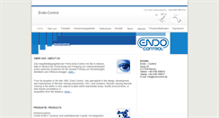 Desktop Screenshot of endocontrol.de