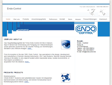 Tablet Screenshot of endocontrol.de